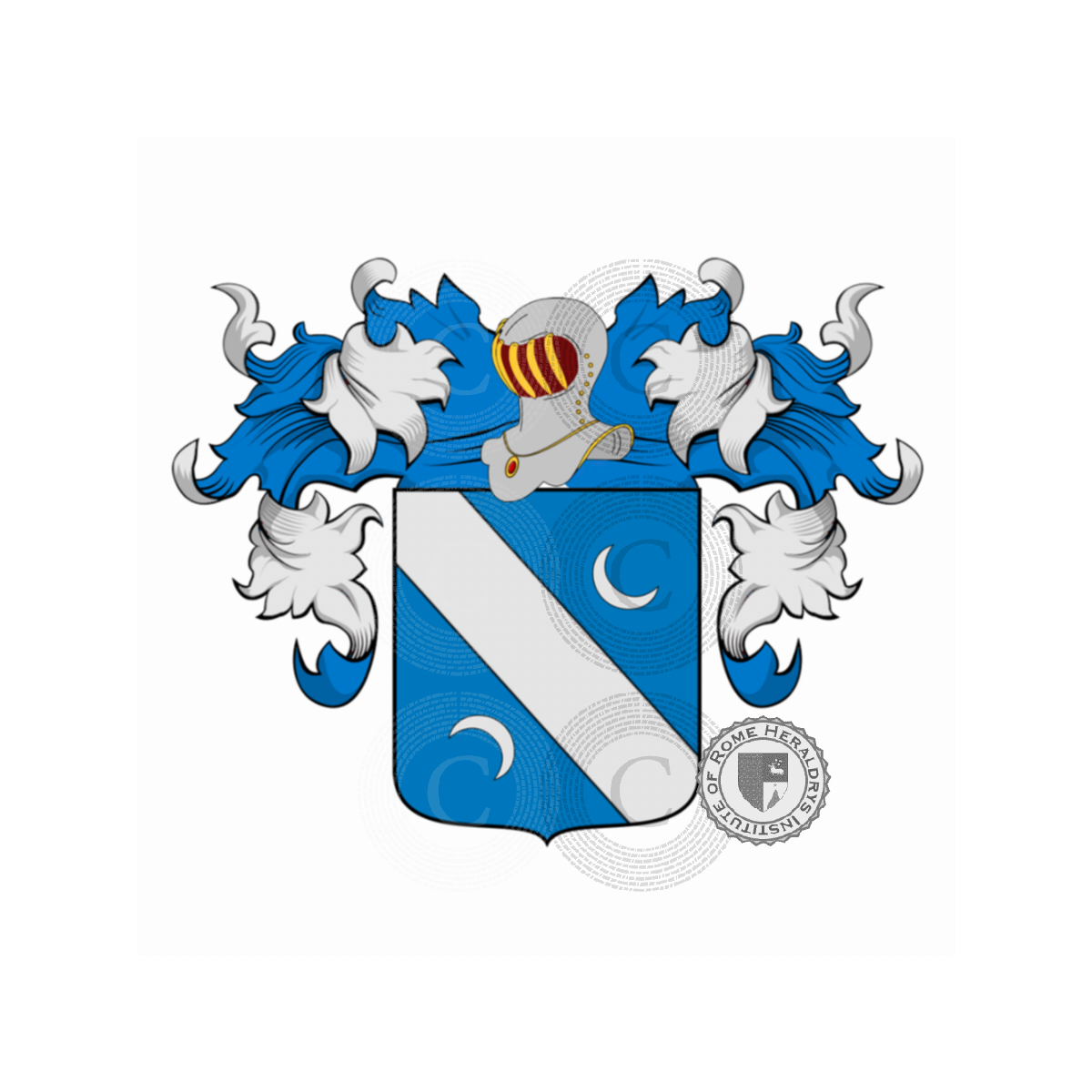 Wappen der FamilieLunati, Lunati Visconti