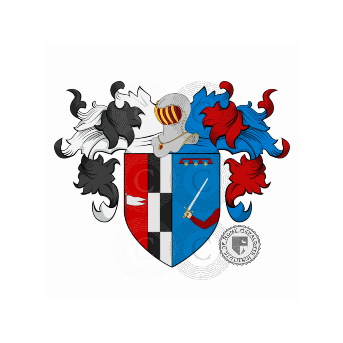 Wappen der FamilieAdorni Braccesi