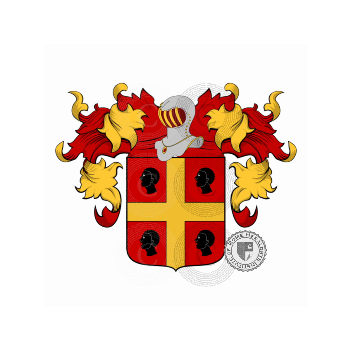 Wappen der FamilieAmigliano, Gamigliano
