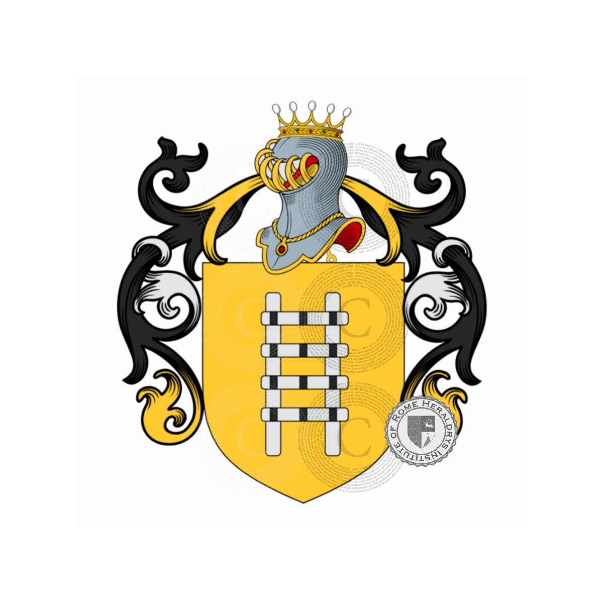 Escudo de la familiaMalavolti, Malavolta,Malevolti