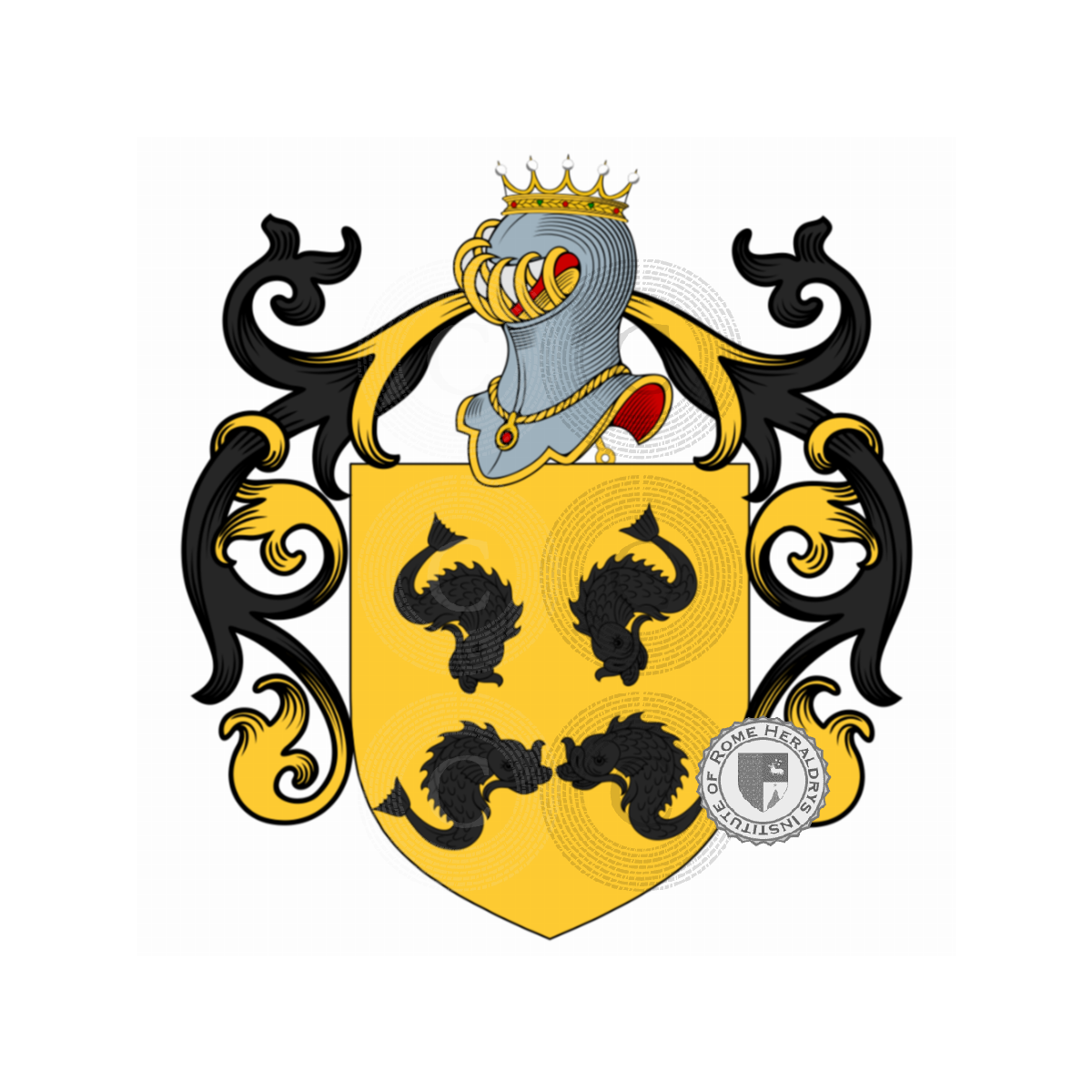 Wappen der FamilieScribani, Scribano