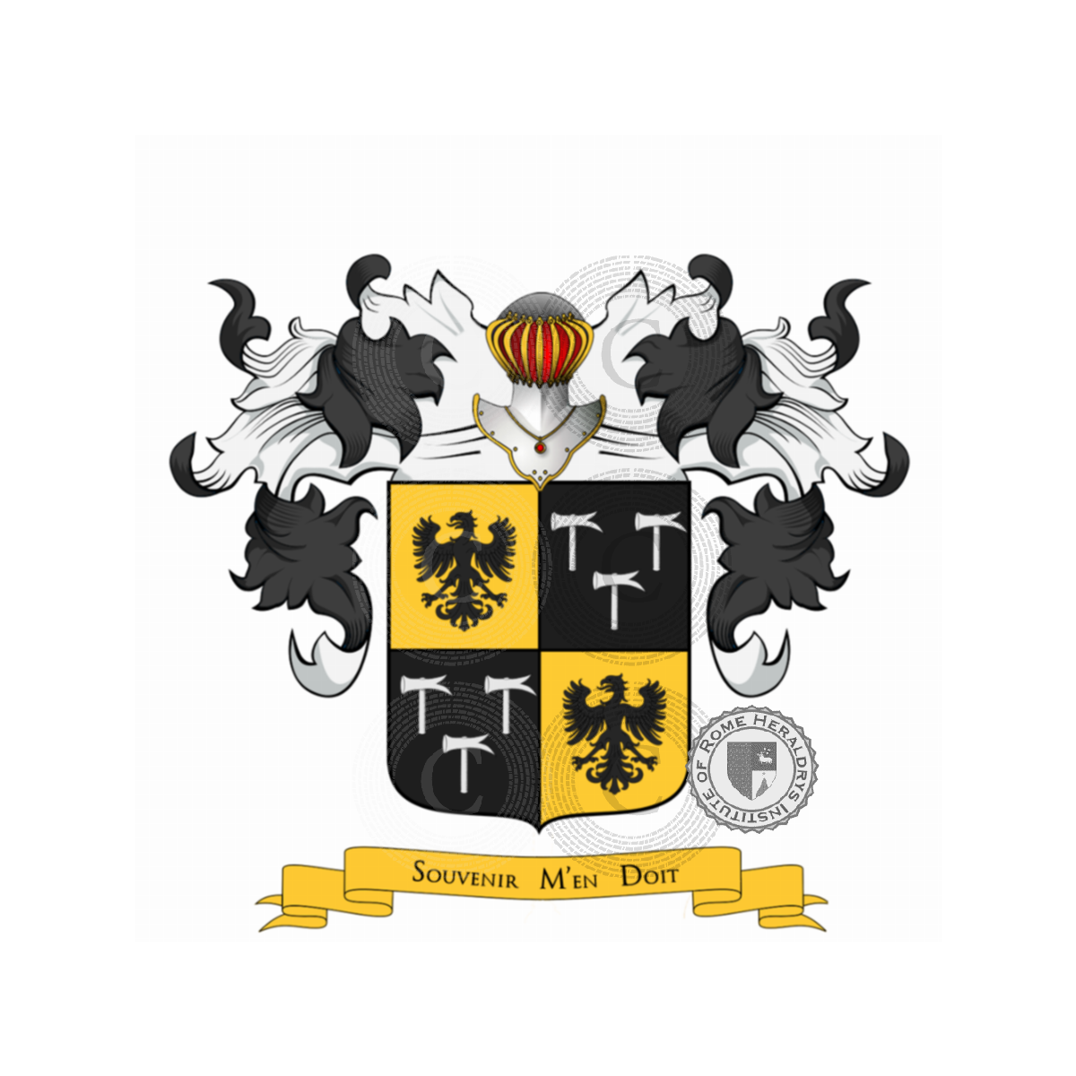 Coat of arms of familyMazzetti, Macetti,Masset,Massetti,Mazetti