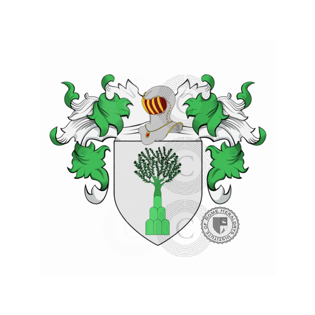 Coat of arms of familyCasa, Casareto,Casaretto