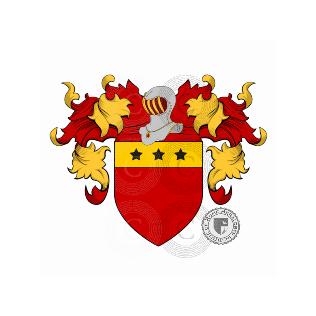 Coat of arms of familyGelan, Gelain
