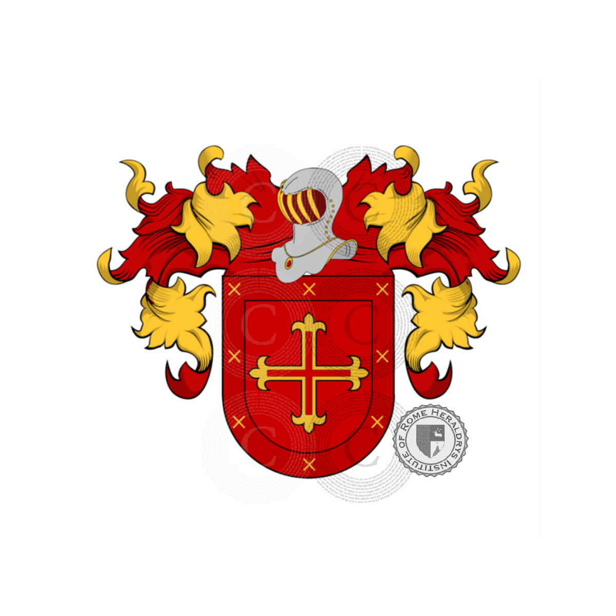 Coat of arms of familyCeballos