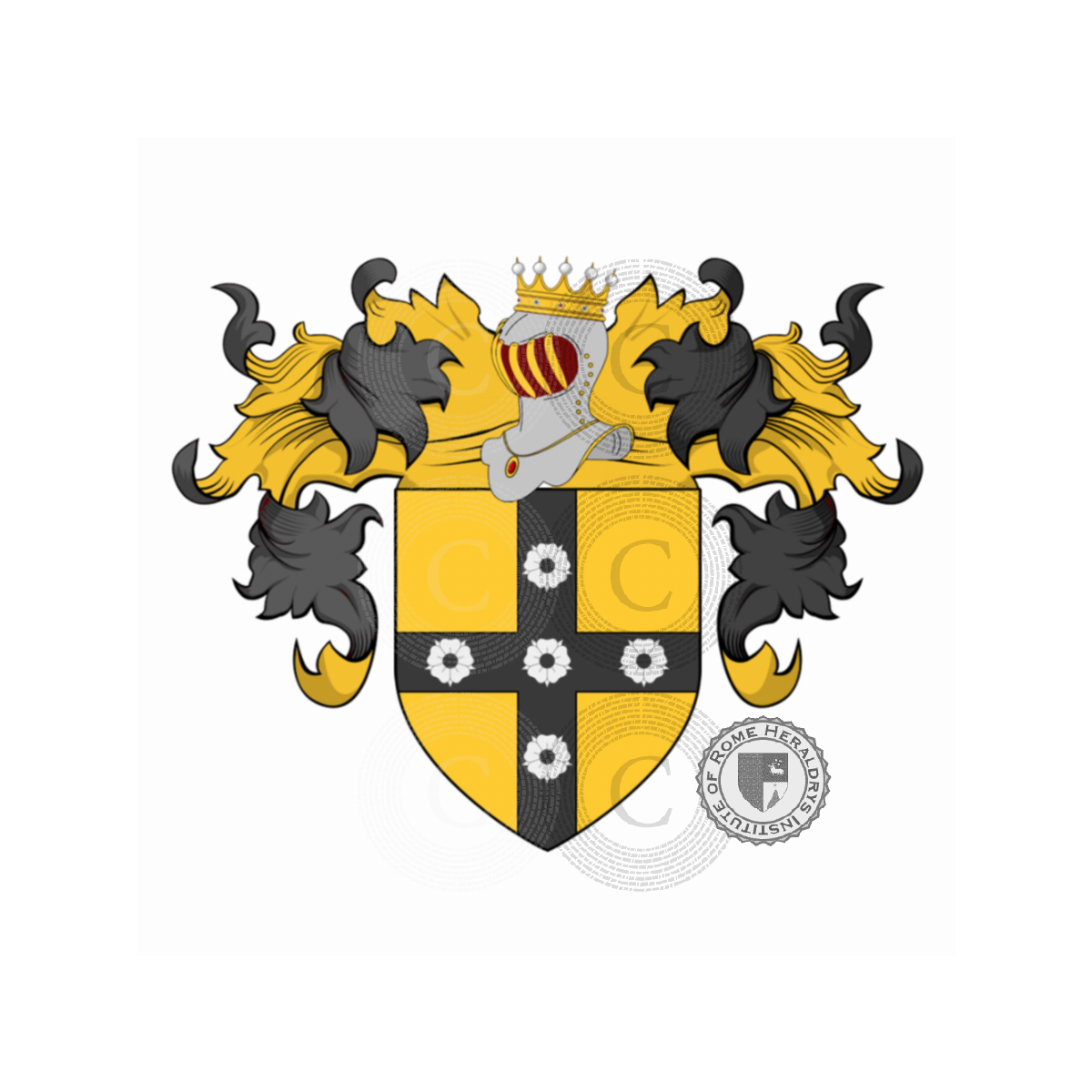 Coat of arms of familyRosoni