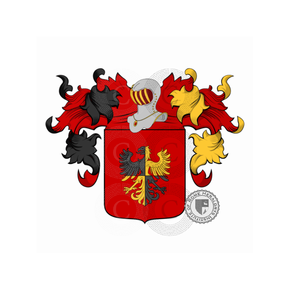 Wappen der FamilieCavajoni, Squarcetti