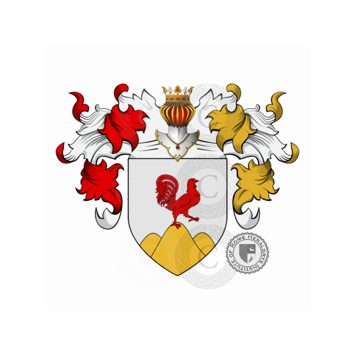 Wappen der FamilieCapone Brancone