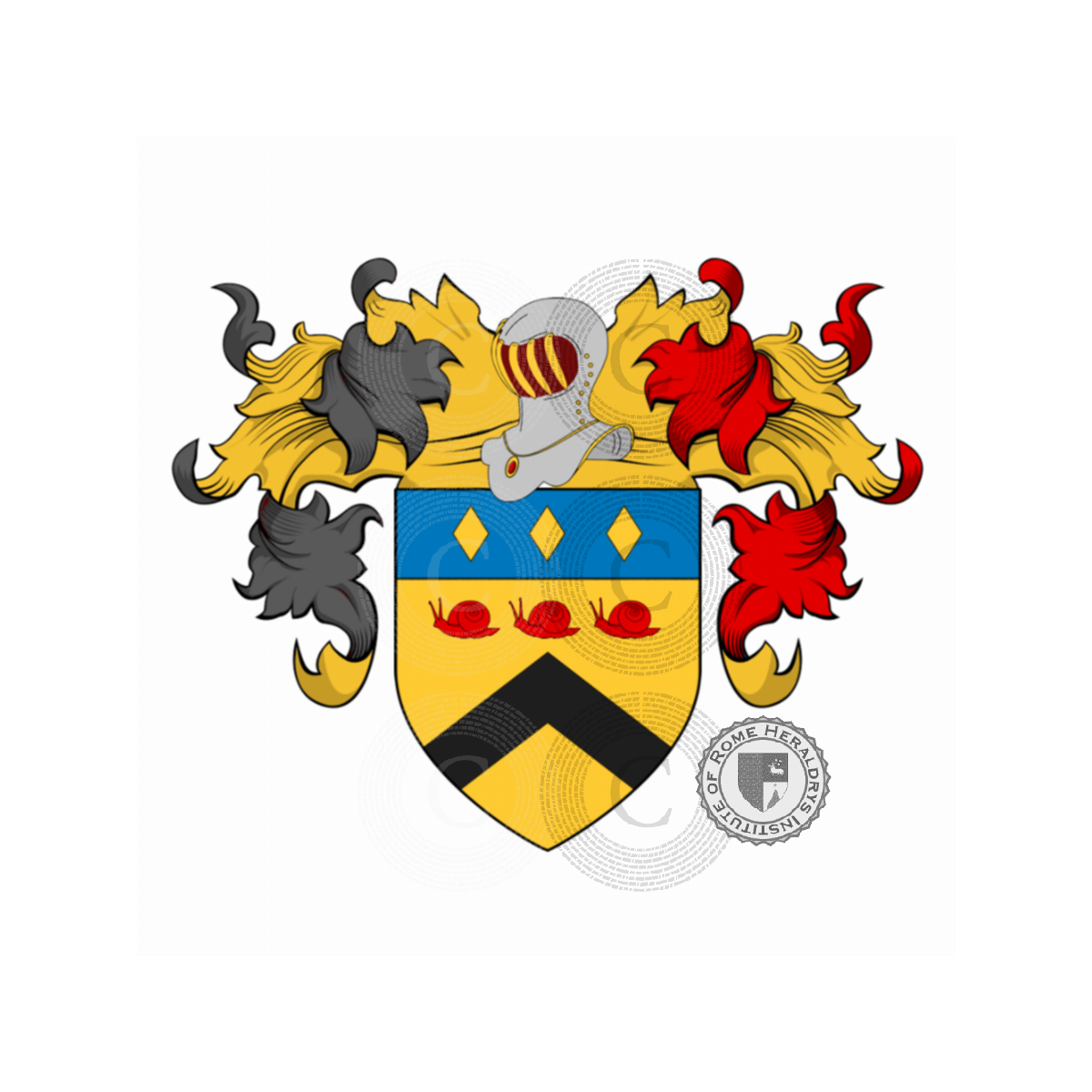 Wappen der FamilieDrouart, Drouart de Lezey