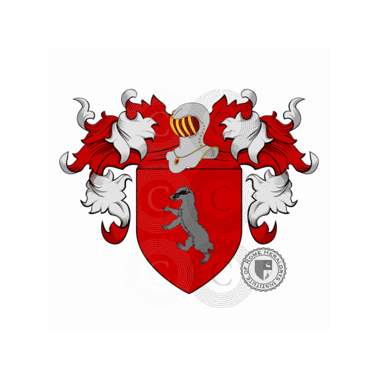Wappen der FamilieTassoni, Tassone