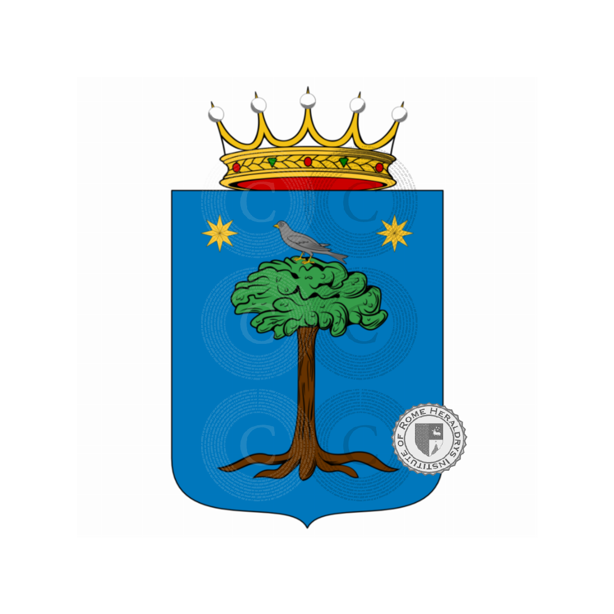 Escudo de la familiaMaioli, Majoli