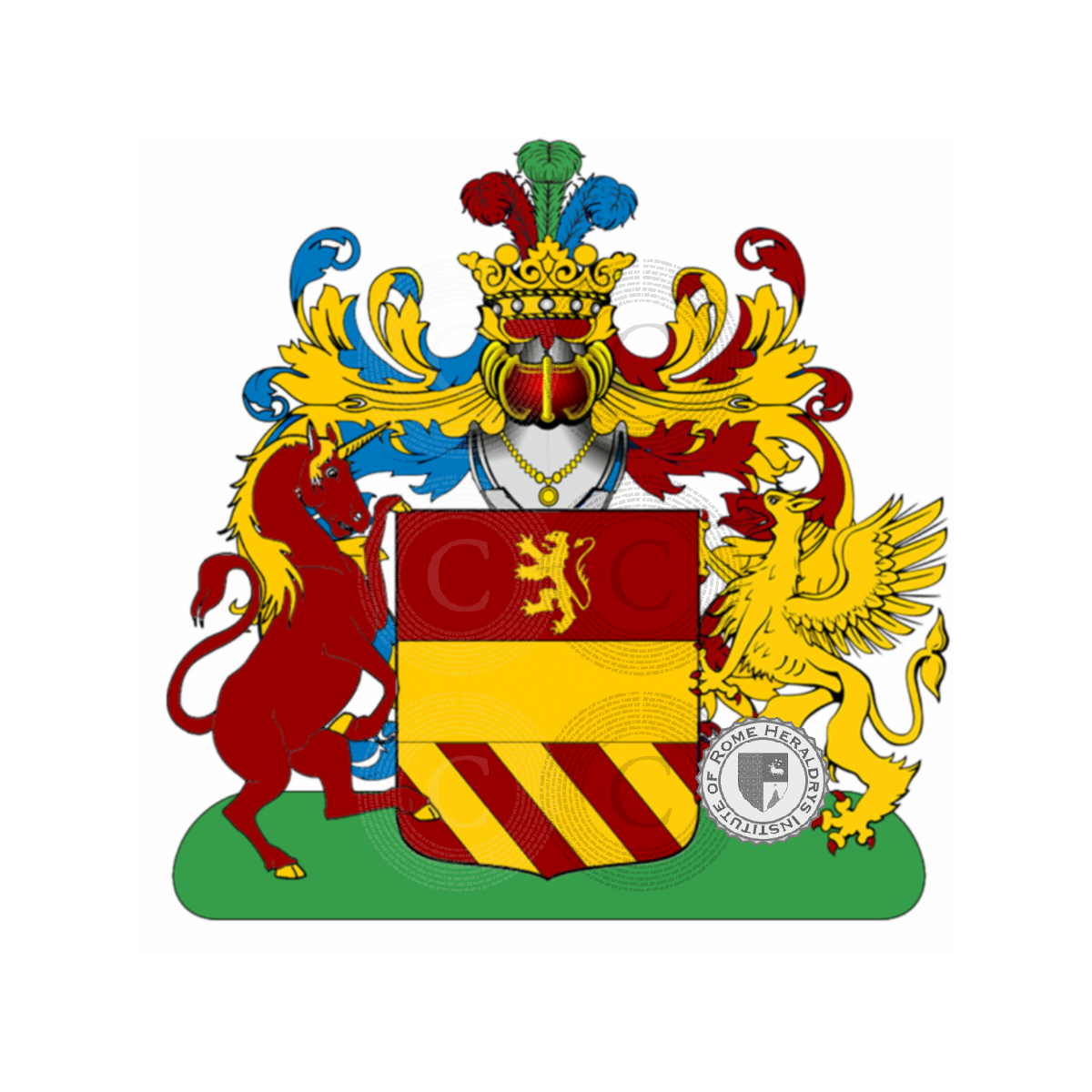Wappen der Familiecioffi    di san cipriano