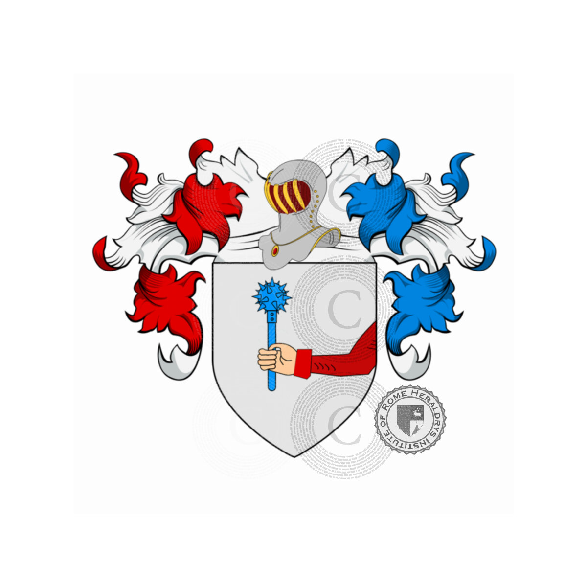 Wappen der Familiedi Nanni, del Secha,di Nanni,Fallaguasta