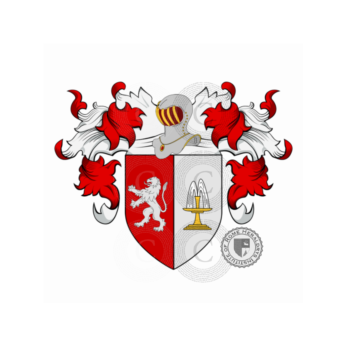 Coat of arms of familyNanni, del Secha,di Nanni,Fallaguasta