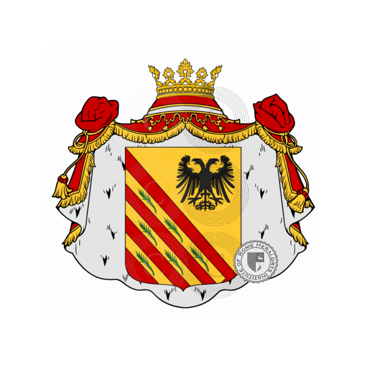 Wappen der FamilieAssenso, Ascenzo,Assenso