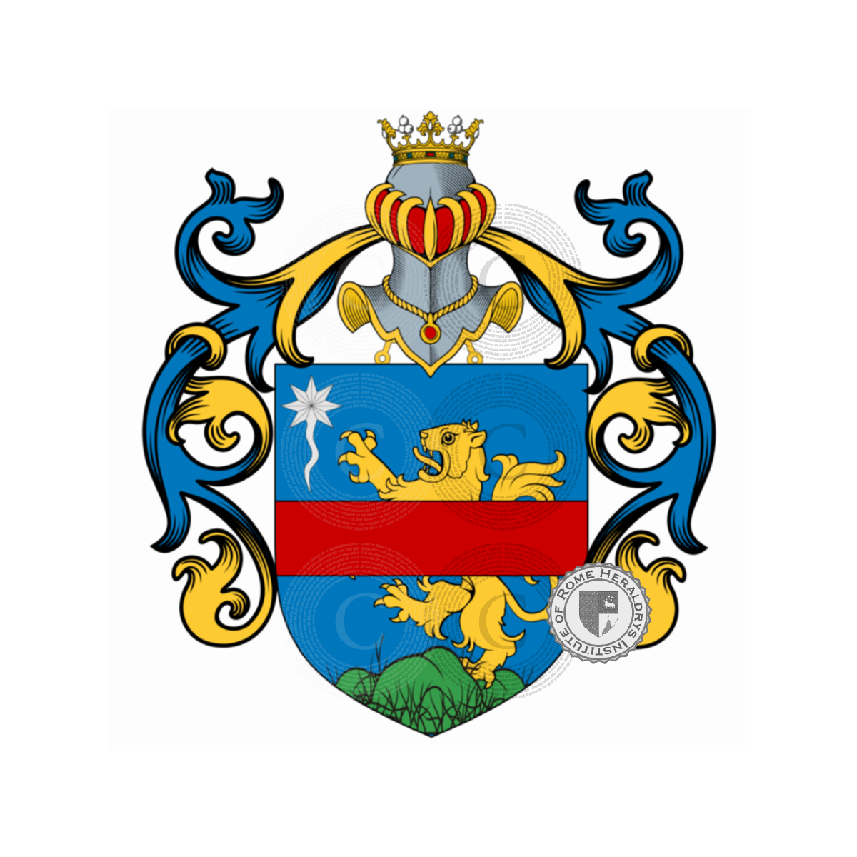 Coat of arms of familyde Luca, de Luca,di Luco,Lucha