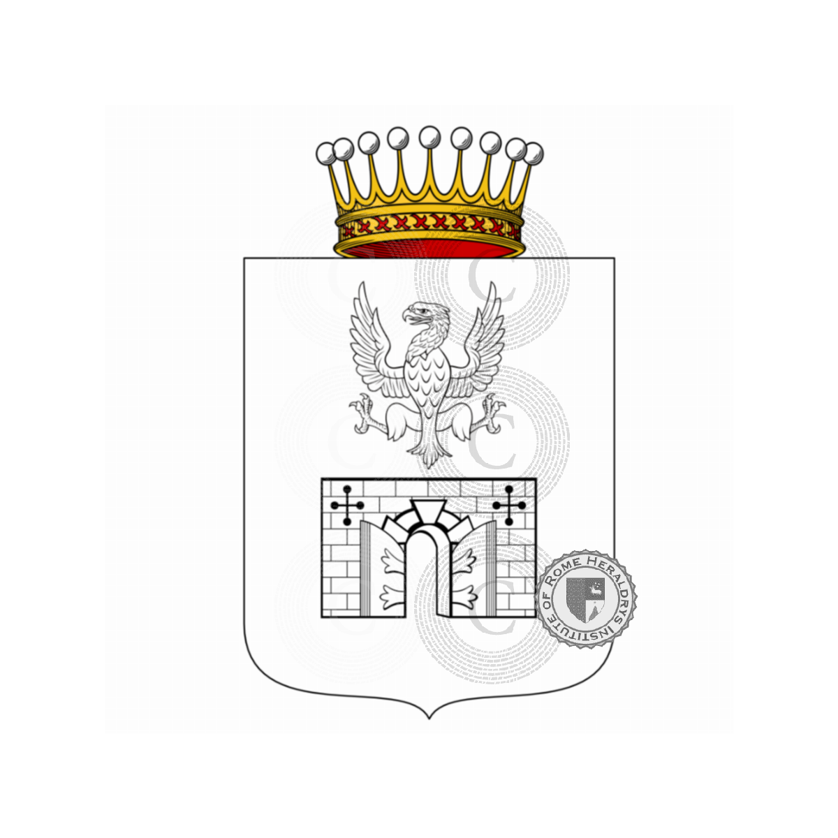 Escudo de la familiaMurari dalla Corte Brà