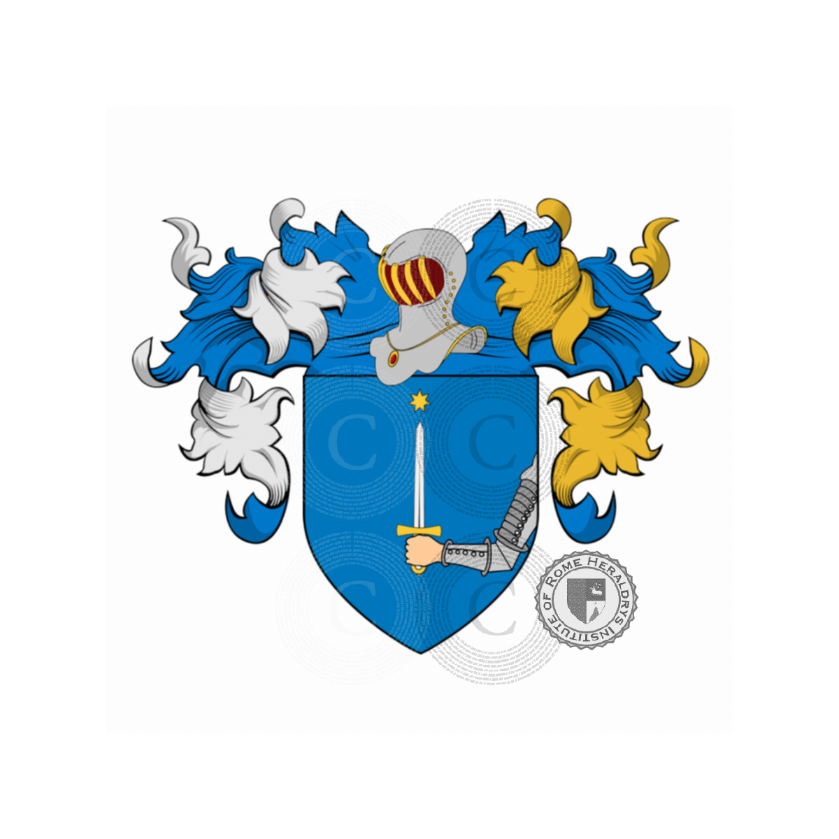 Coat of arms of familyGuerretti, Guerretta