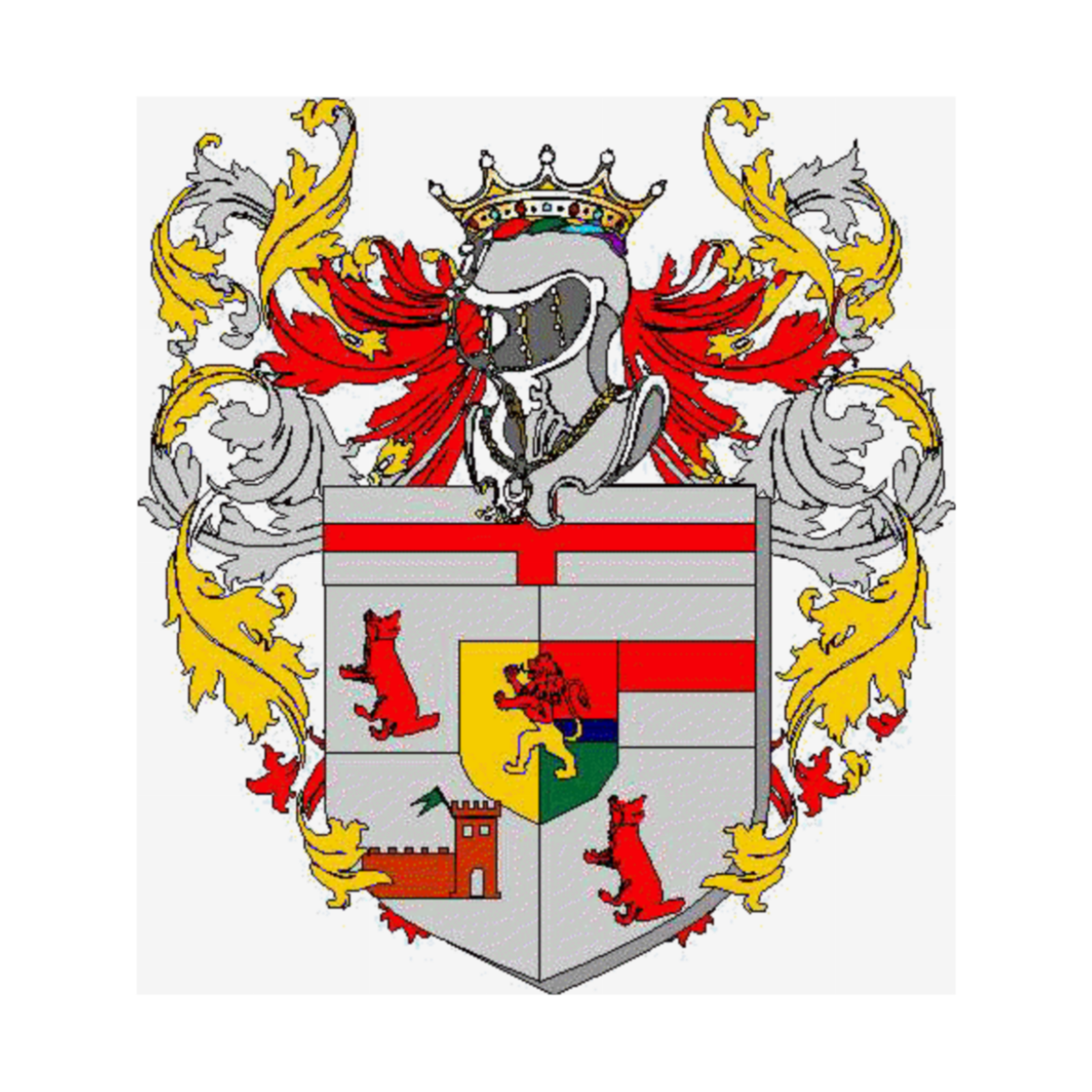 Wappen der FamilieCittadella Vigodarzere