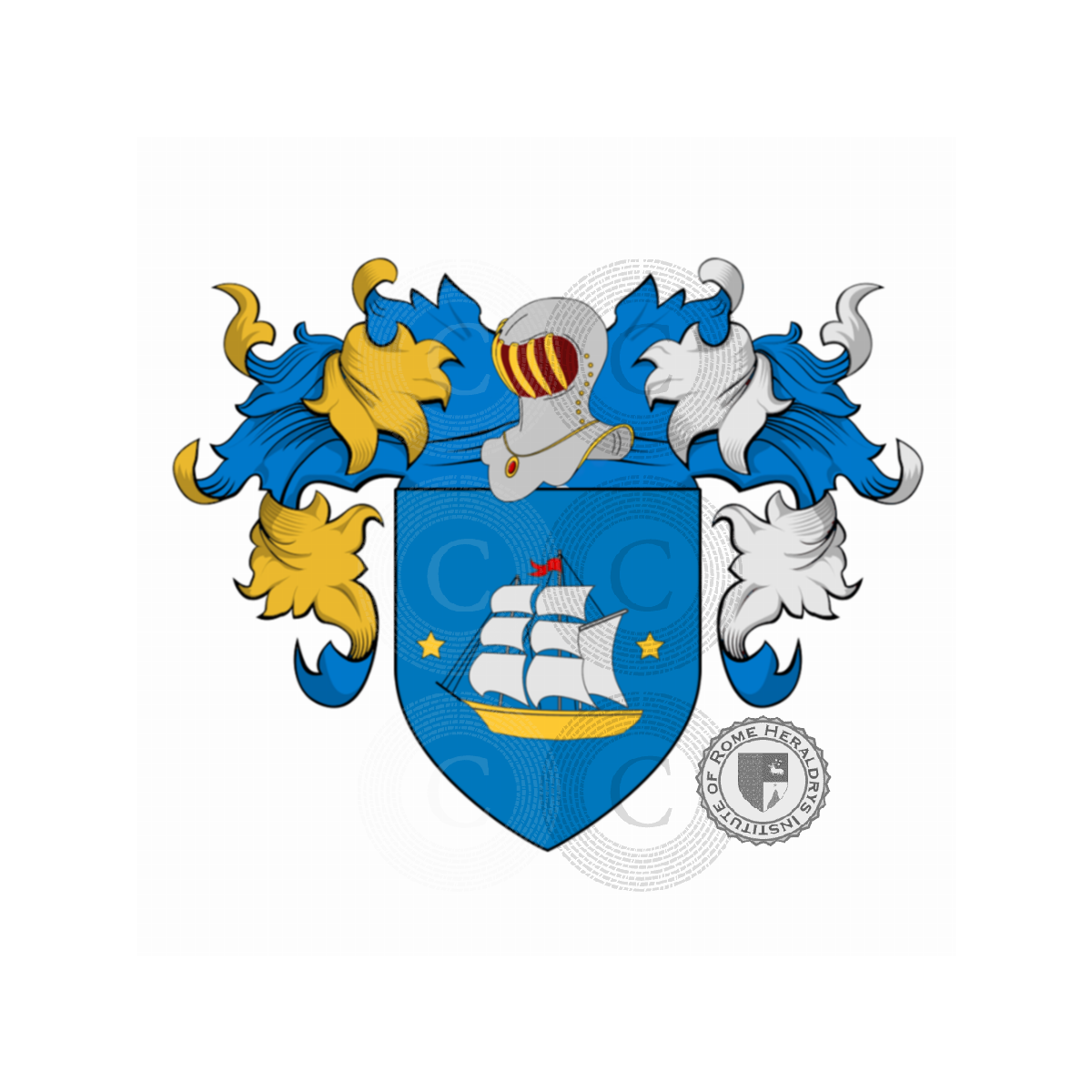 Coat of arms of familyArnaldi, Arnaldi,Arnaudo