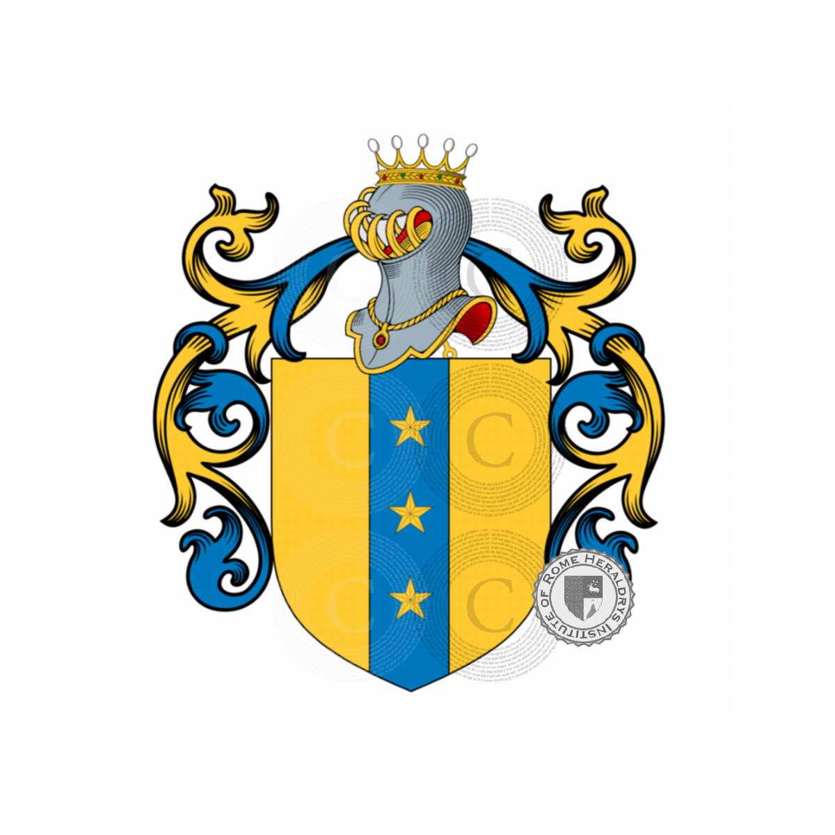 Coat of arms of familyPetroni, Petrini,Petrone