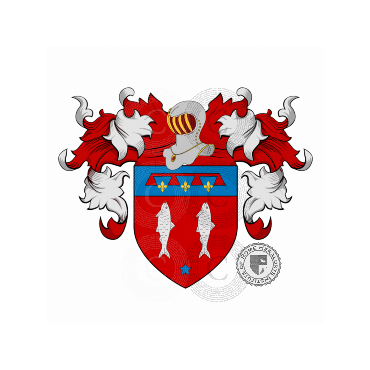 Coat of arms of familyTencarari, di Tencarada