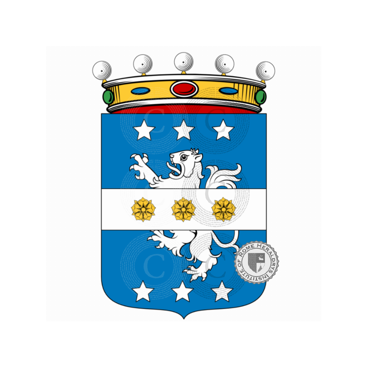 Wappen der FamilieValletta, la Valletta,Monaco la Valletta
