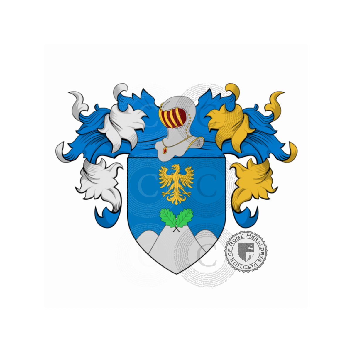 Coat of arms of familyCoffa, Cioffo,Coffo