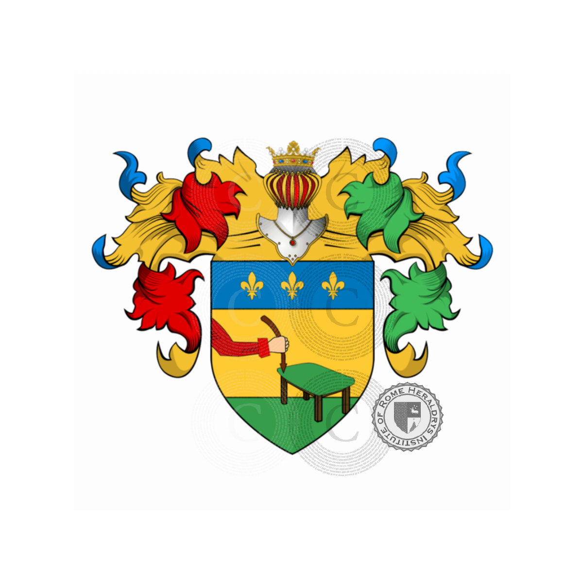 Coat of arms of familyZampieri