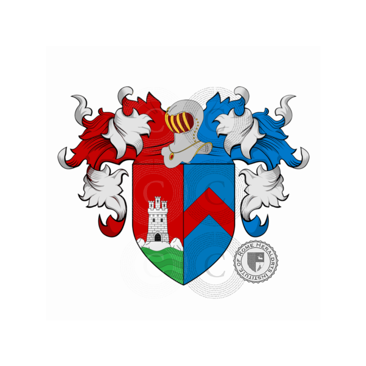 Wappen der FamilieTomei Albiani