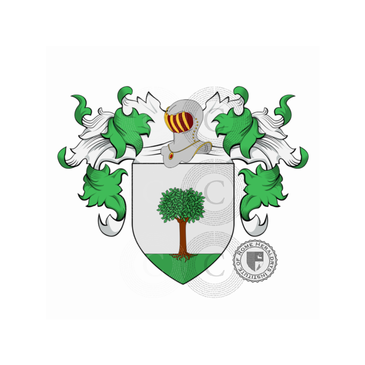 Escudo de la familiaCastagnetto, Castagneti,Castagneto,Castagnetto