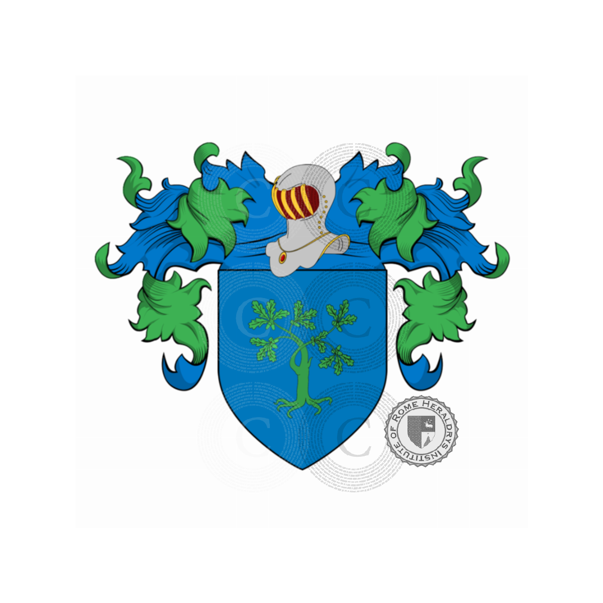 Wappen der Familiedalla Rovere, dalla Rovere,della Rovere,Lalignami,Rovori,Vinovo