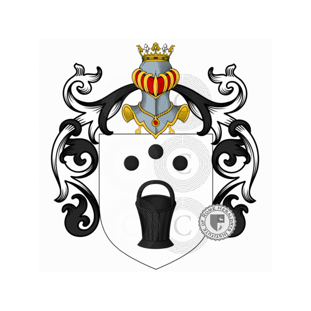 Coat of arms of familyPilato, Bilato,Pilata,Pilati,Pilatta