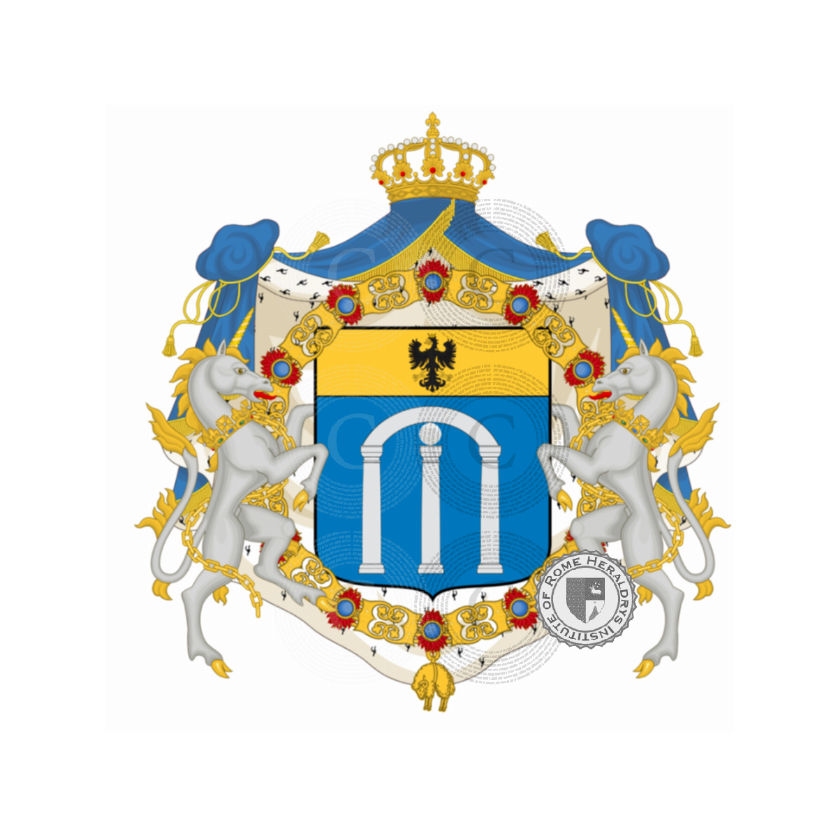 Wappen der FamiliePietrasanta, Pietra Santa,Pietrasanti