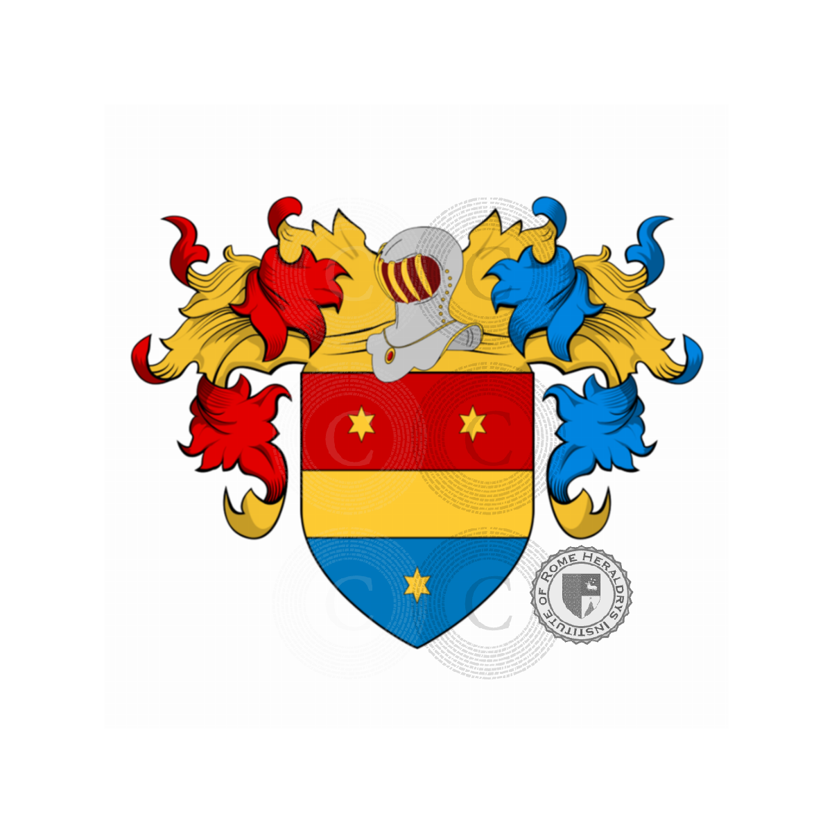 Wappen der FamilieAlbani, Albano,dell'Albani