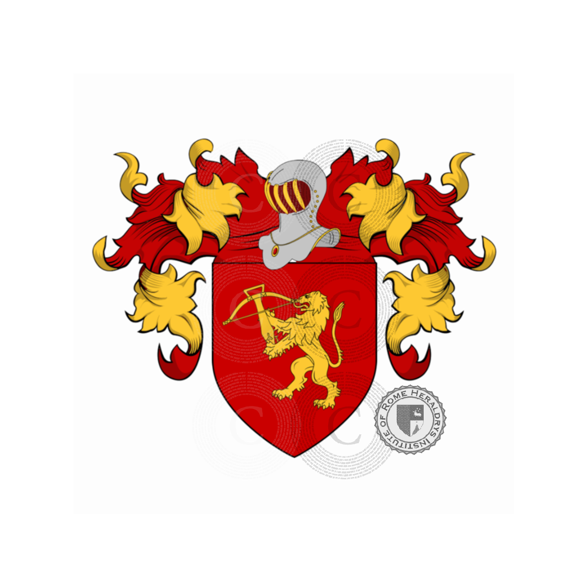 Coat of arms of familyBalestreri, Balestreri,Ballestreri,Ballestrero