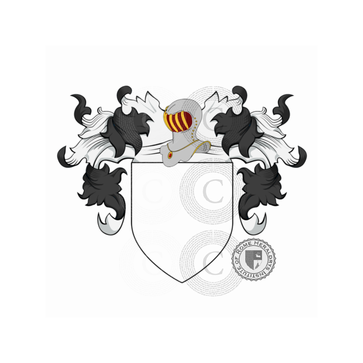 Coat of arms of familyLanfranchi, Franchi Lanfranchi,Lanfranchi Brocci Lanfreducci,Lanfranchi Lanfreducci