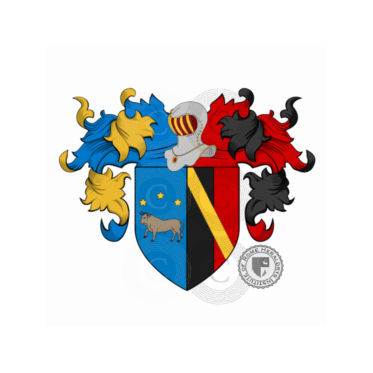 Wappen der FamilieBollini Marchisio, Bollini Marchisio