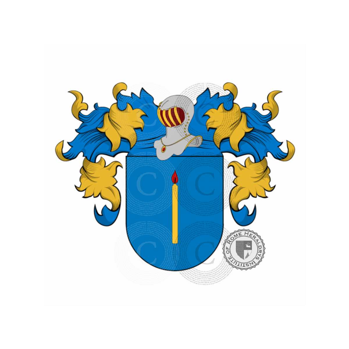Coat of arms of familyMancio, Mâncio