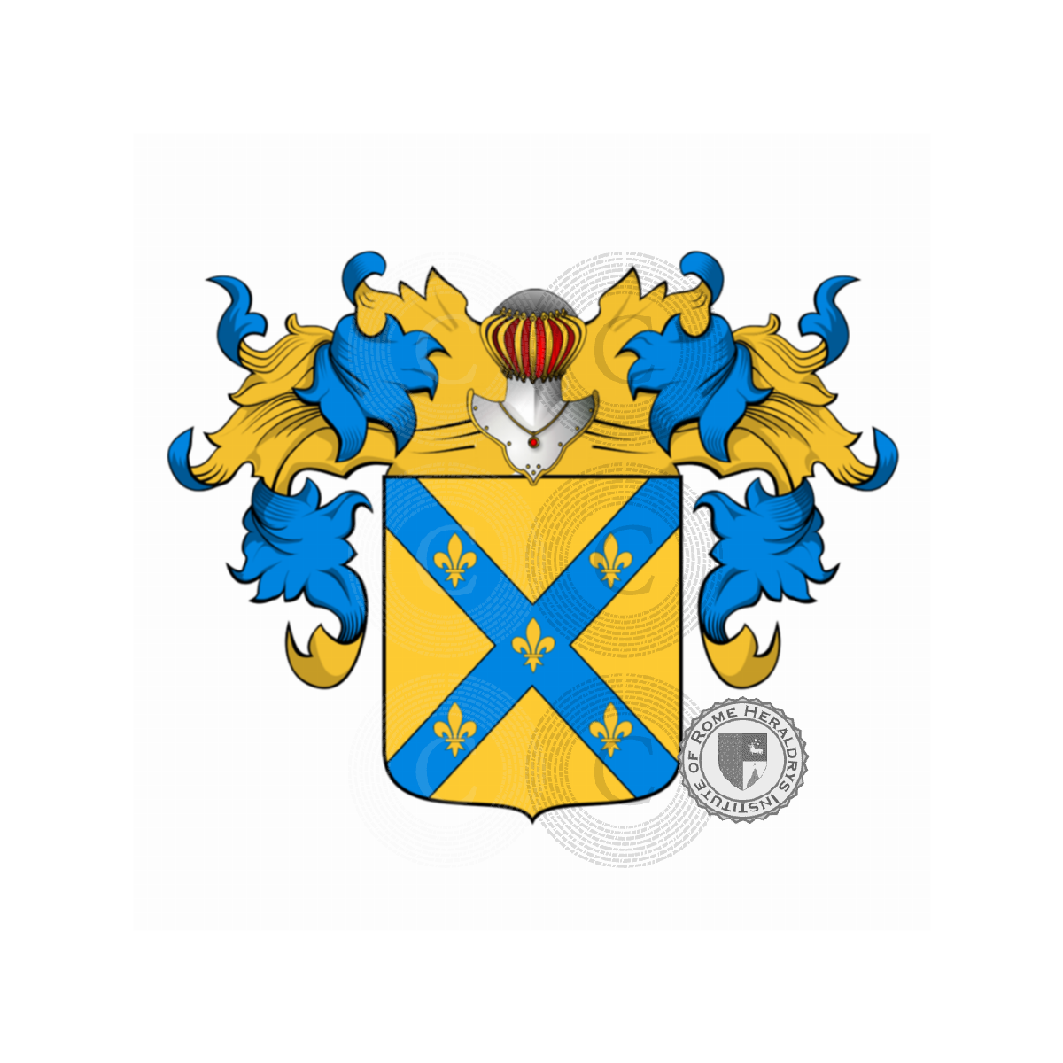 Coat of arms of familyNicolini, Niccolini,Nicolini Sirigatti