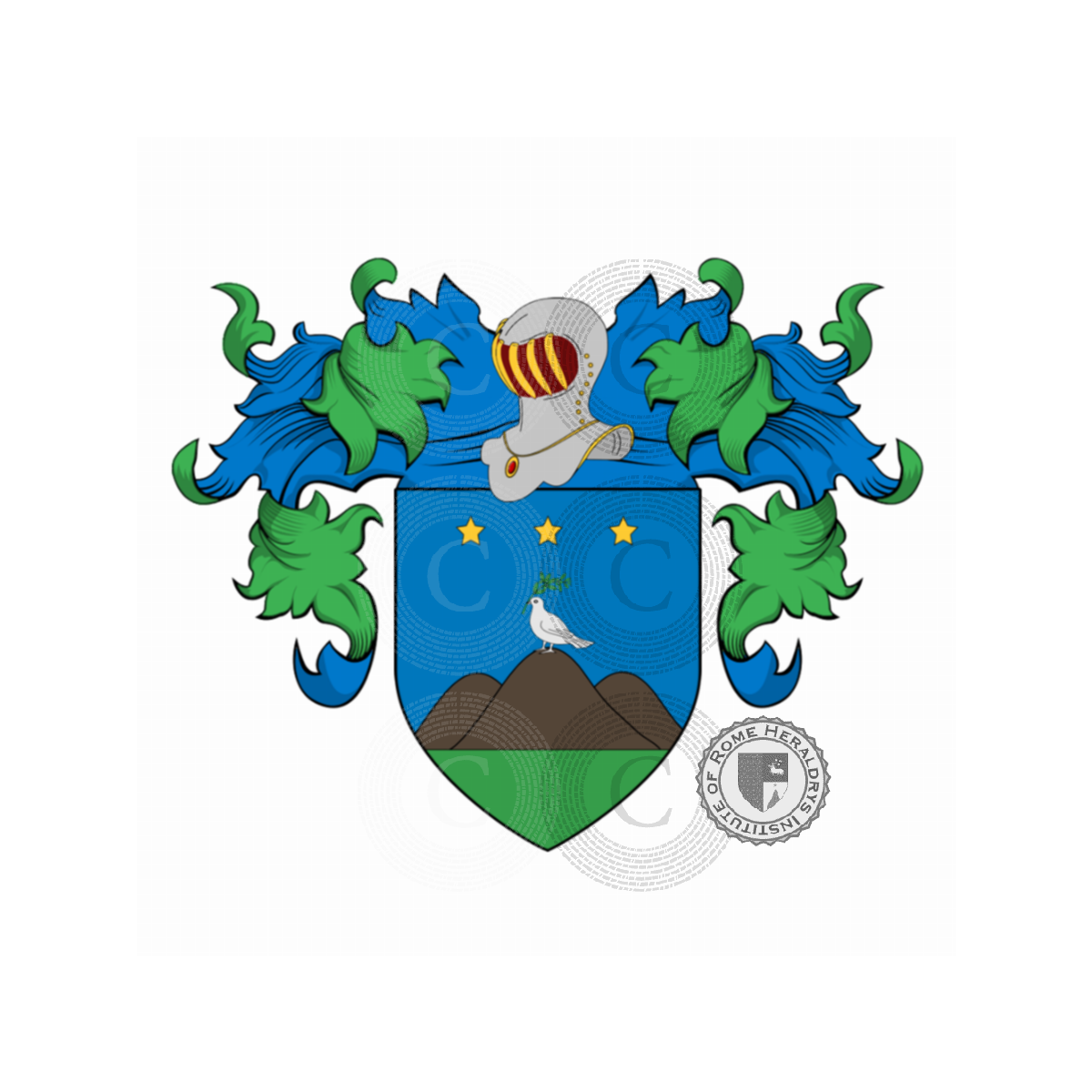 Coat of arms of familyBonazzi, Bonasijs,Bonazza,Bonazzi di San Nicandro
