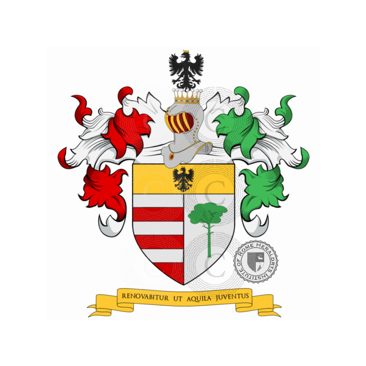 Escudo de la familiaGianotti, Giannotto,Gianotto,Iannotta,Iannotto