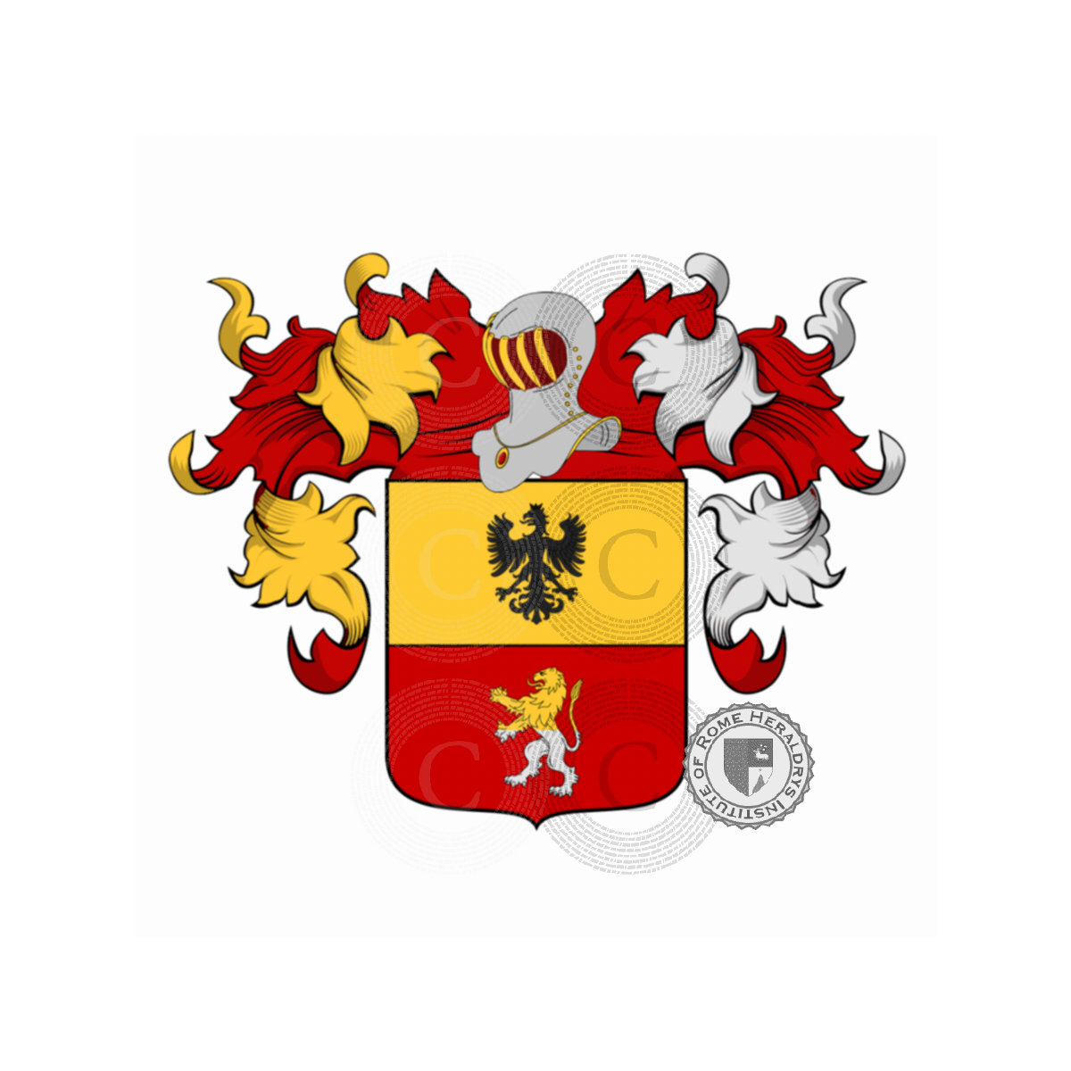 Wappen der FamilieSoardi, Secco Suardo,Soardo