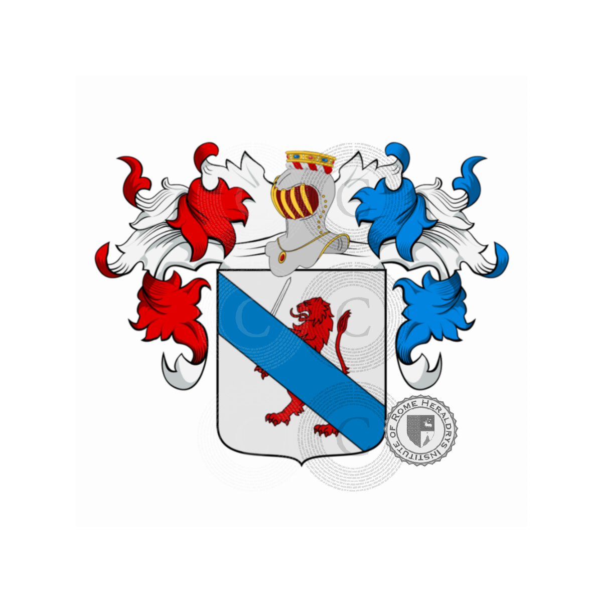 Wappen der FamilieSecchi Suardi