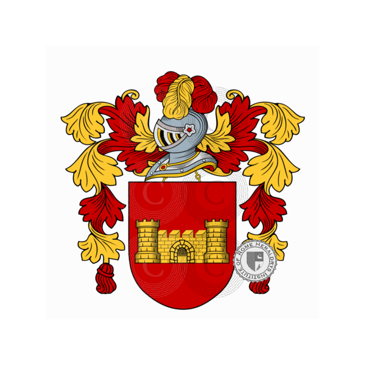 Coat of arms of familyCarulla, Carullo