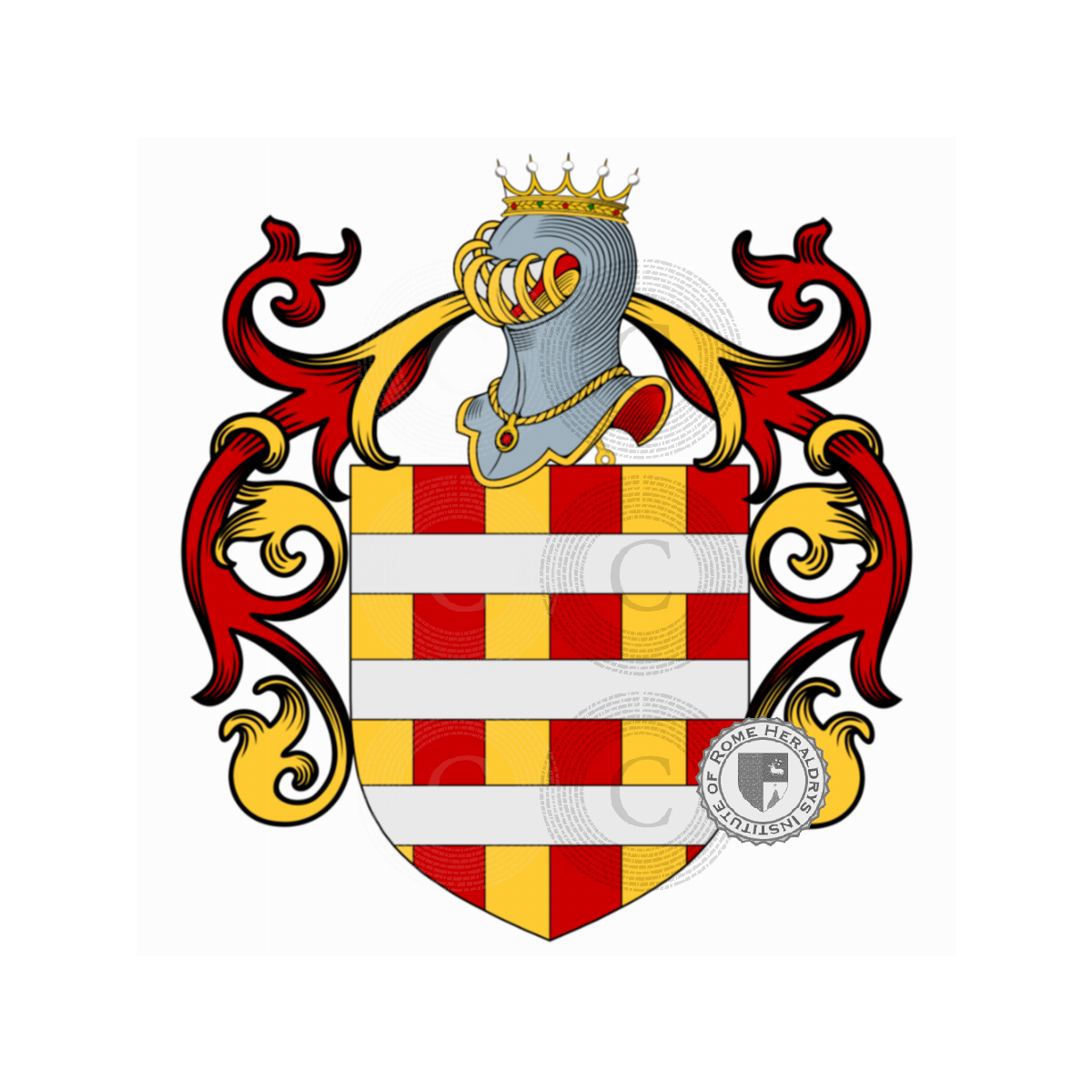 Wappen der FamilieGabrieli di Augubio
