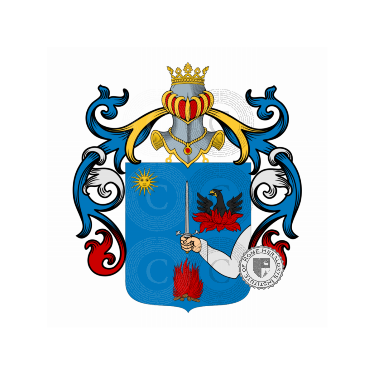 Coat of arms of familyMuzi, Muzj