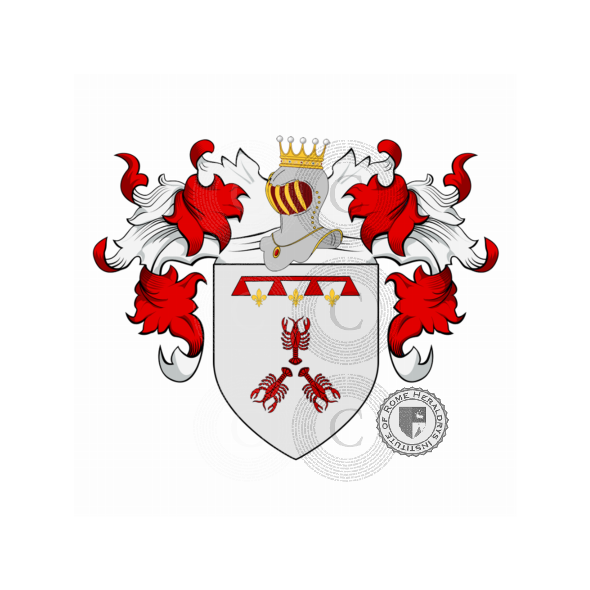 Coat of arms of familyFerrari, de Ferrari,Ferrari Ardicini,Ferrario,Ferraris,Ferrarius