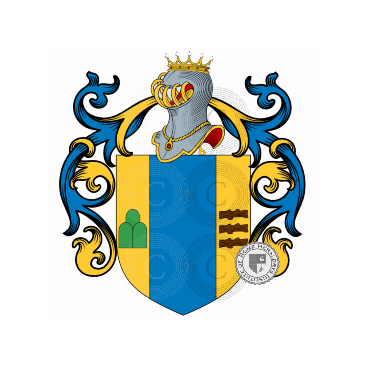 Wappen der FamilieMontagnes, Montagnesi