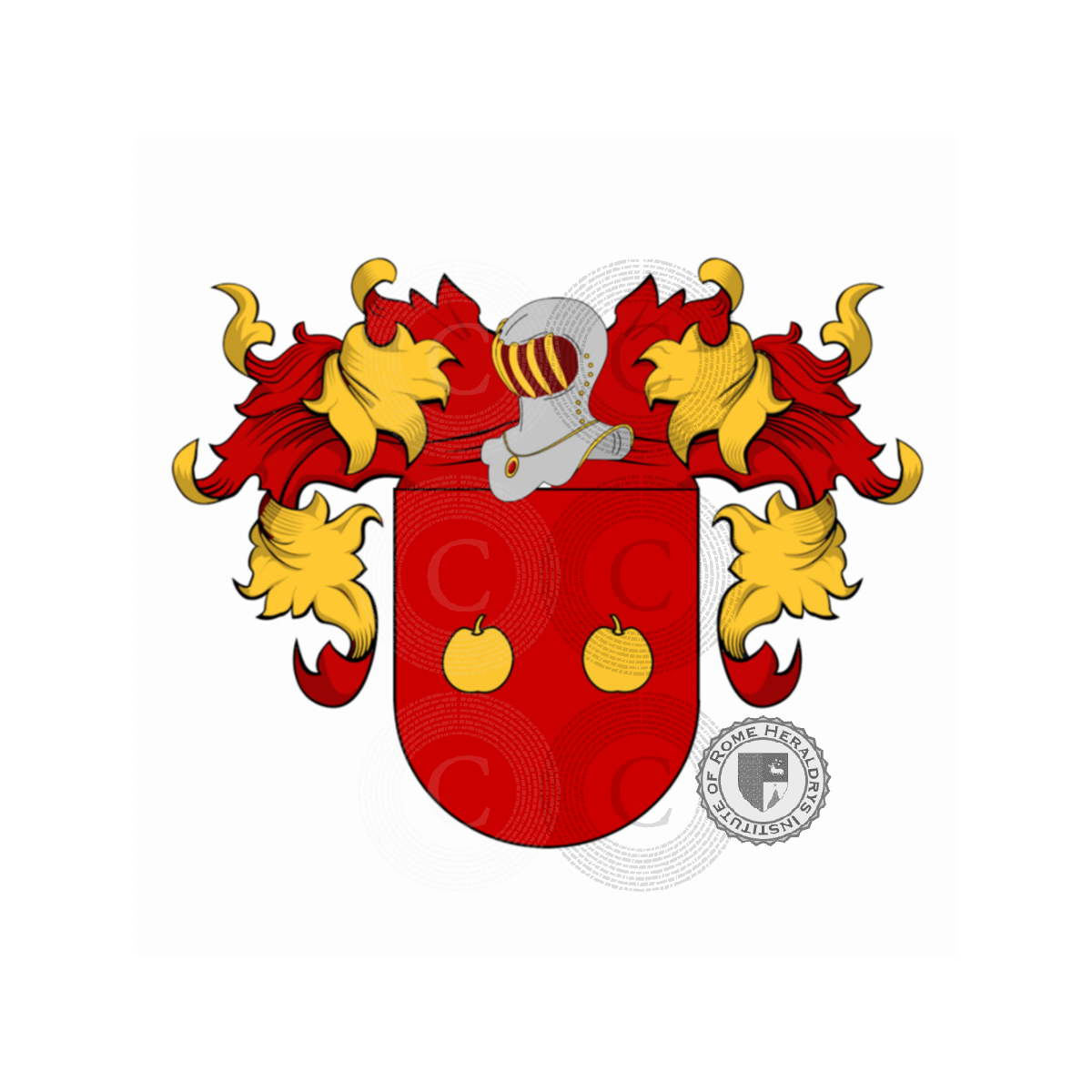 Coat of arms of familyCalor